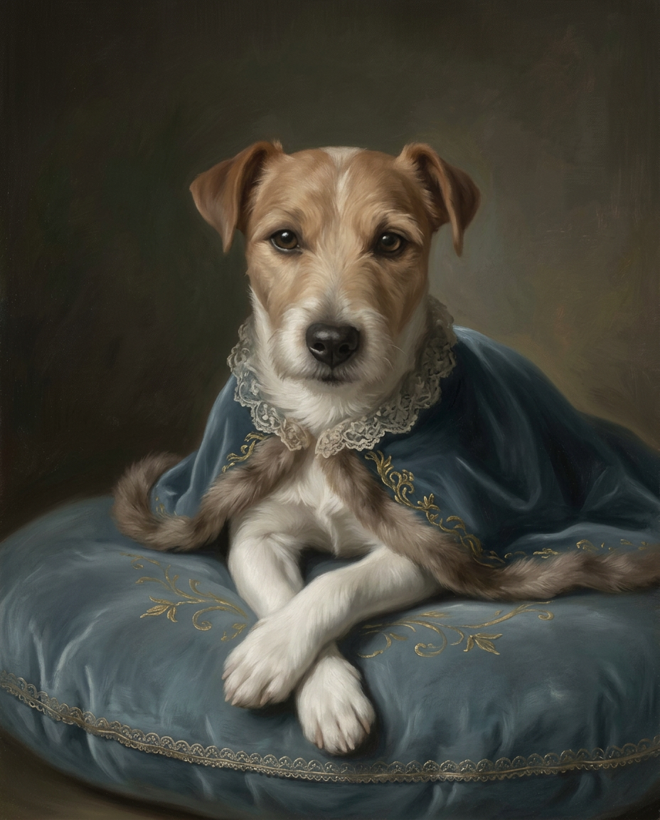 Royal Pet Portrait example 1